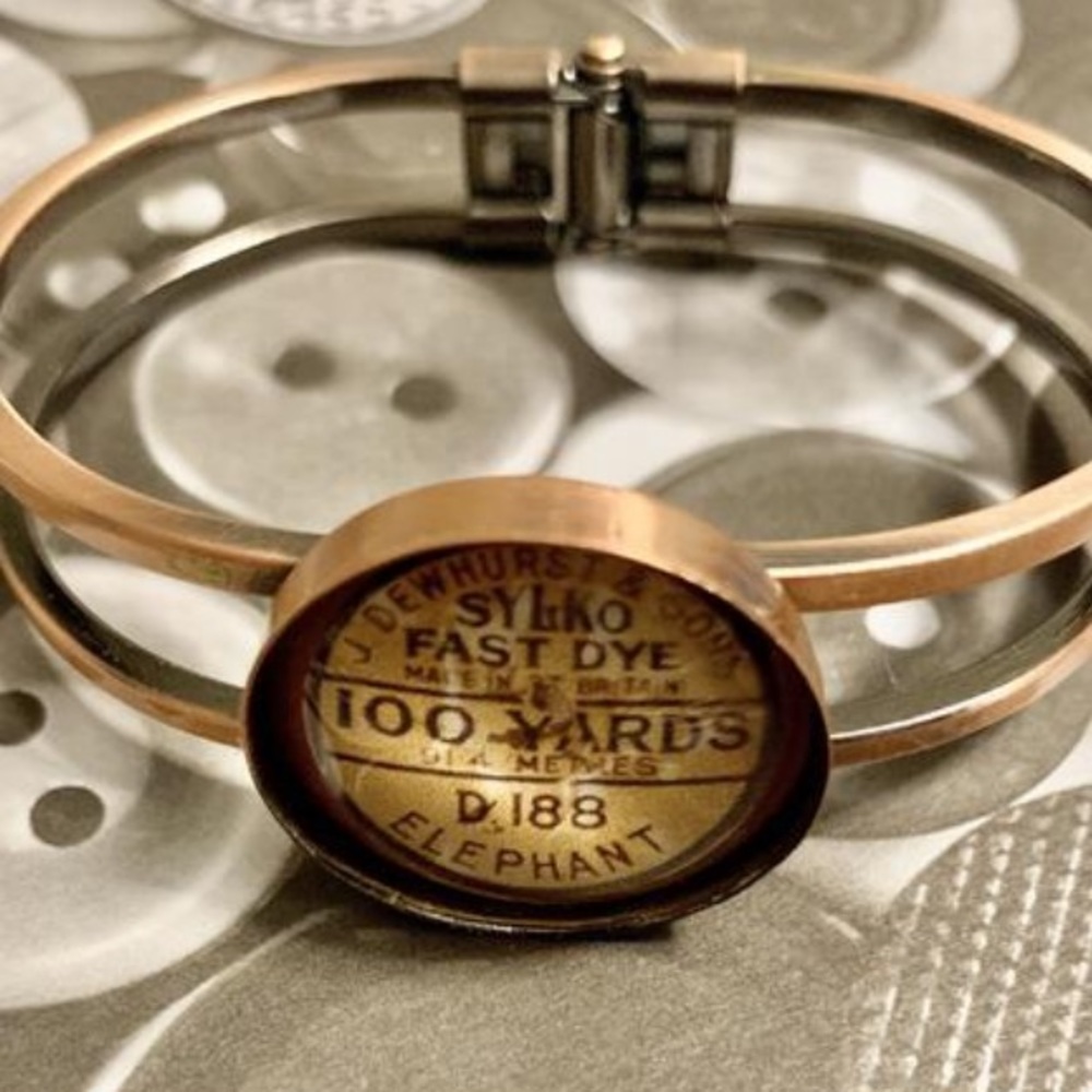 Thread Spool Label Bracelet - image 4